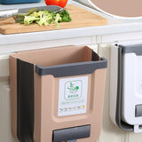 Katlanabilir Askılı 6 Litre Çöp Kovası