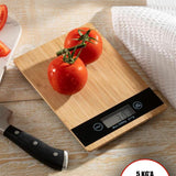 DİJİTAL BAMBU MUTFAK TERAZİ TARTI