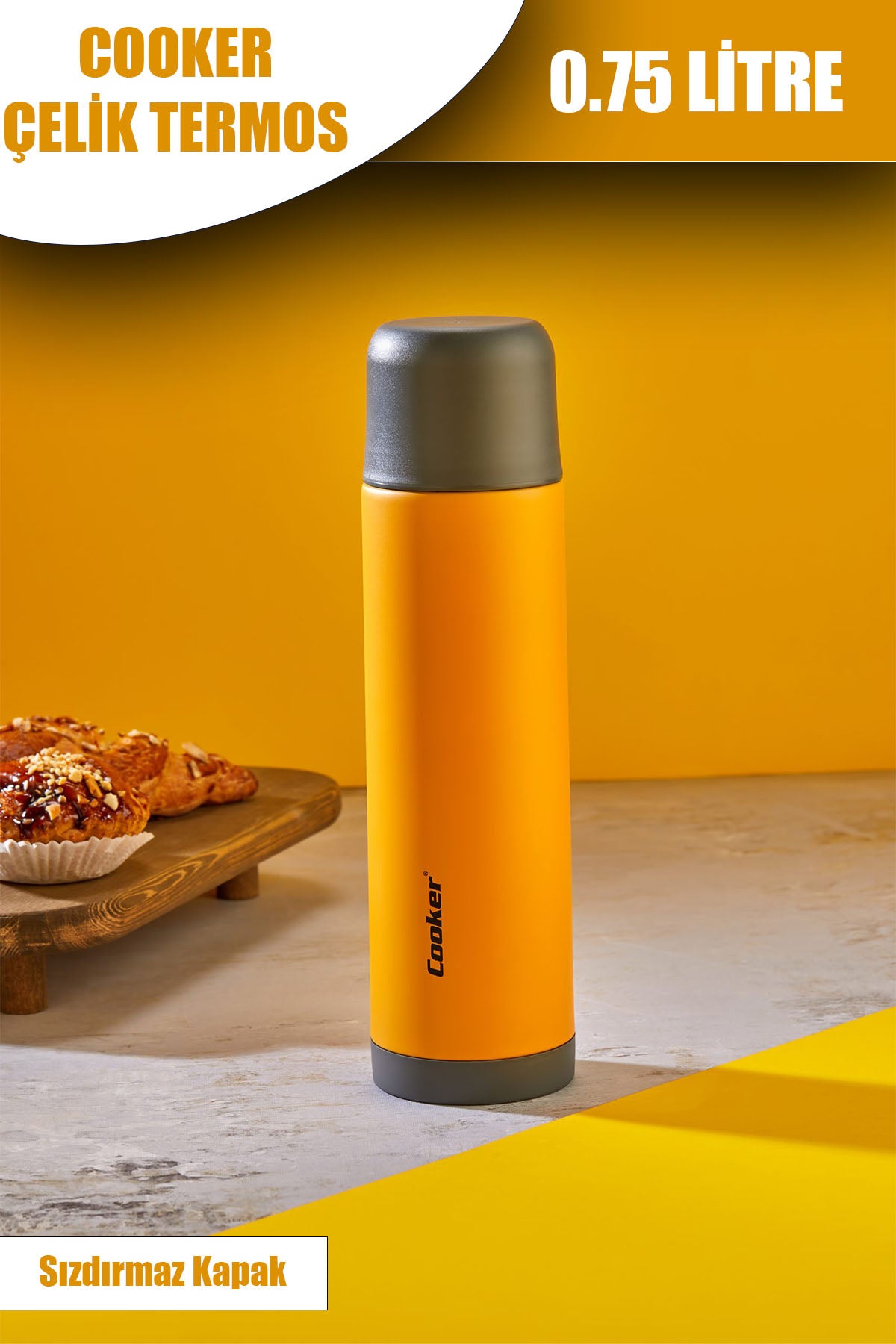 COOKER 0.75 LT RENKLİ TREND TERMOS