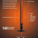 SİNBO SFH-6918 3IN1 KULLANIM YER DİKEY & DUVAR YATAY & D.DİKEY NFRARED ISITICI SOBA