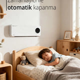 KİWİ KHT-8490 KLİMA TİPİ KUMANDALI ISITICI FAN