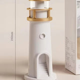 Deniz Feneri Görünümlü Bluetoothlu Hoparlör Ve Gece Lambası