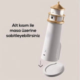 Deniz Feneri Görünümlü Bluetoothlu Hoparlör Ve Gece Lambası