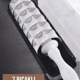 7 Çelik Bıçaklı Mantımatik Mantı Kesici Merdane Pratik Mantı Kesme Aparatı