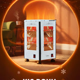 Kiwi Quartz Isıtıcı 5 Yönlü Isıtma & Enerji Tasarruflu Kuvars Tüp & Taşınabilir Tasarım