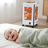 Kiwi Quartz Isıtıcı 5 Yönlü Isıtma & Enerji Tasarruflu Kuvars Tüp & Taşınabilir Tasarım