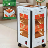 Kiwi Quartz Isıtıcı 5 Yönlü Isıtma & Enerji Tasarruflu Kuvars Tüp & Taşınabilir Tasarım