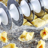 7 Çelik Bıçaklı Mantımatik Mantı Kesici Merdane Pratik Mantı Kesme Aparatı