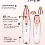👝2 BAŞLIKLI FLAWLESS EPİLATÖR - dibidip 