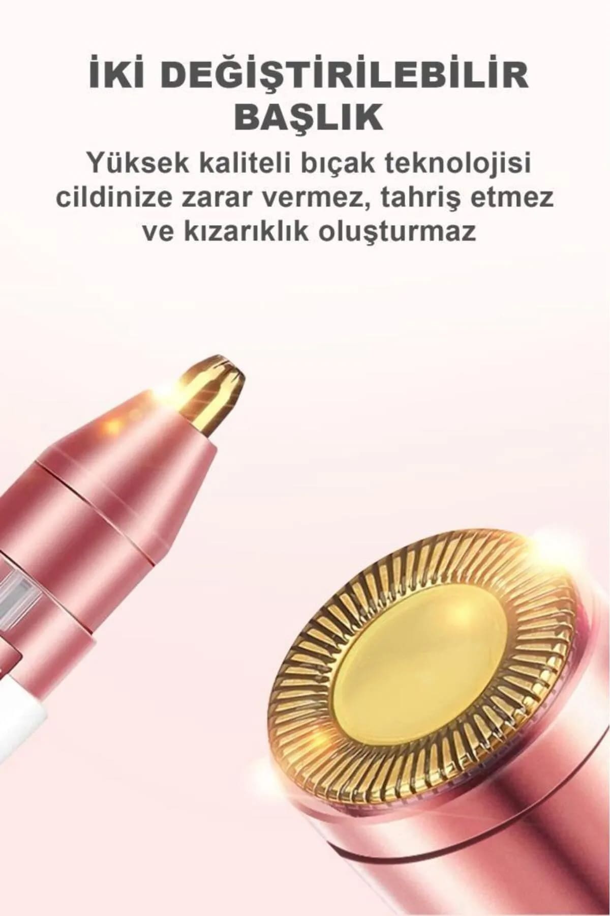👝2 BAŞLIKLI FLAWLESS EPİLATÖR - dibidip 