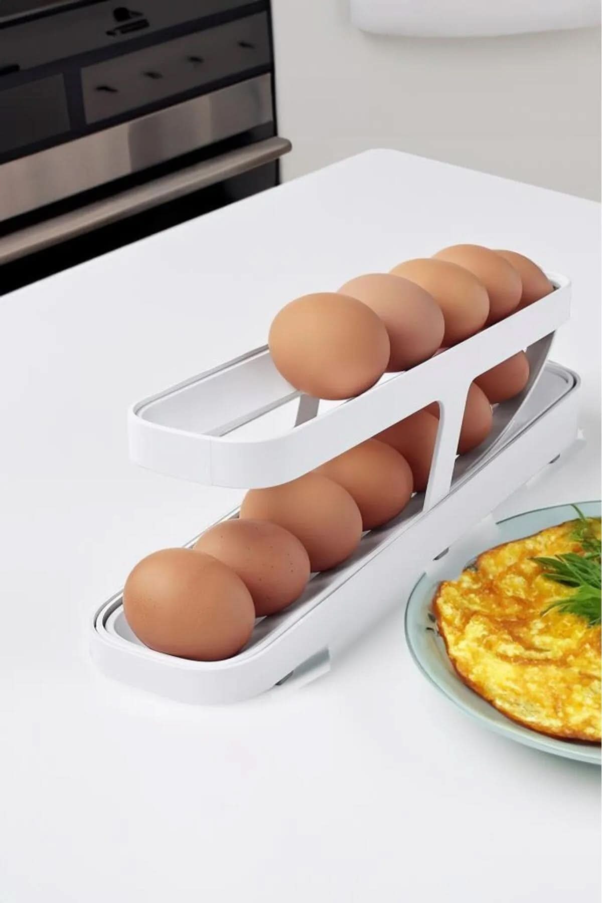 🥚2 KATLI YUMURTA ORGANİZER - dibidip 