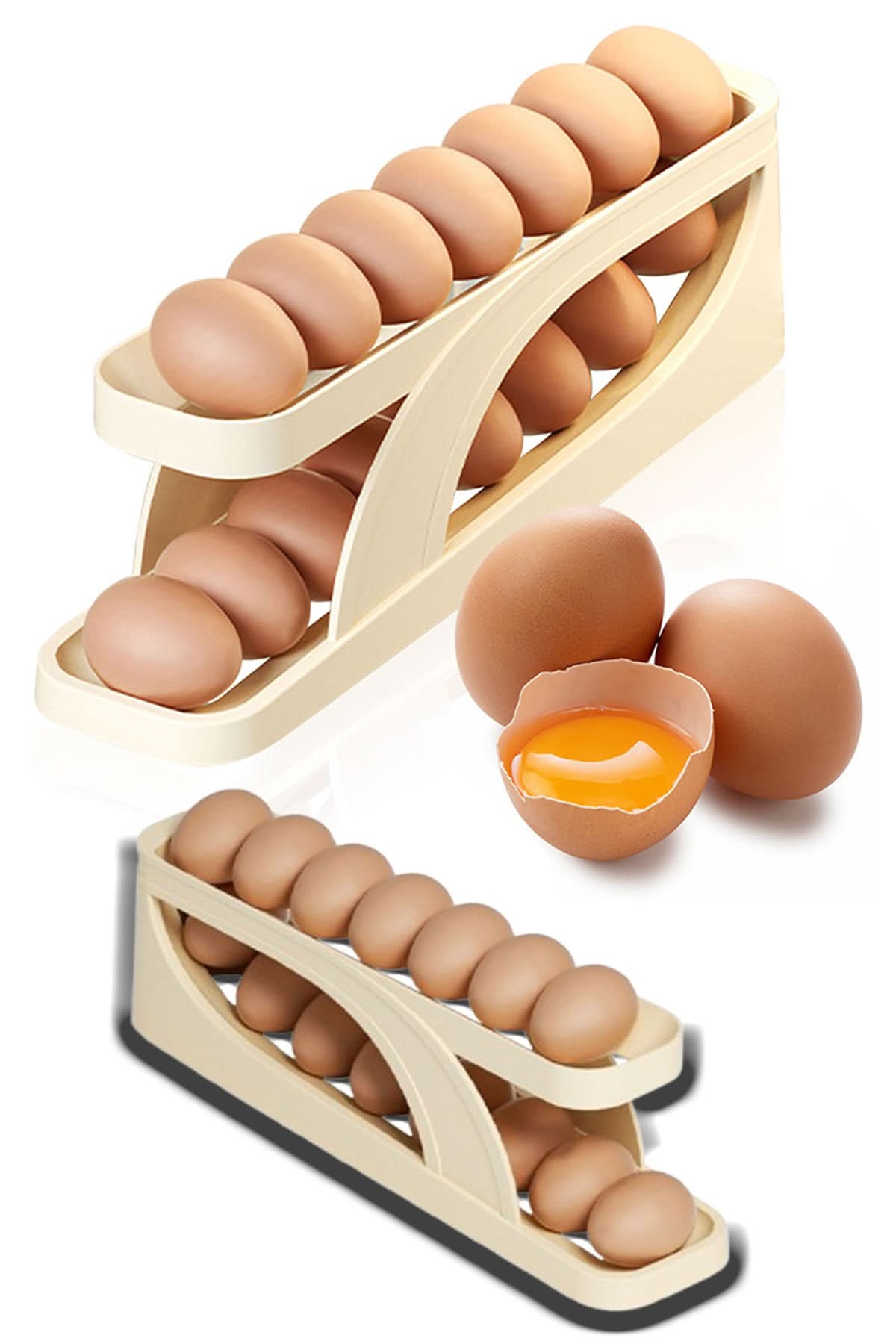 🥚2 KATLI YUMURTA ORGANİZER - dibidip 