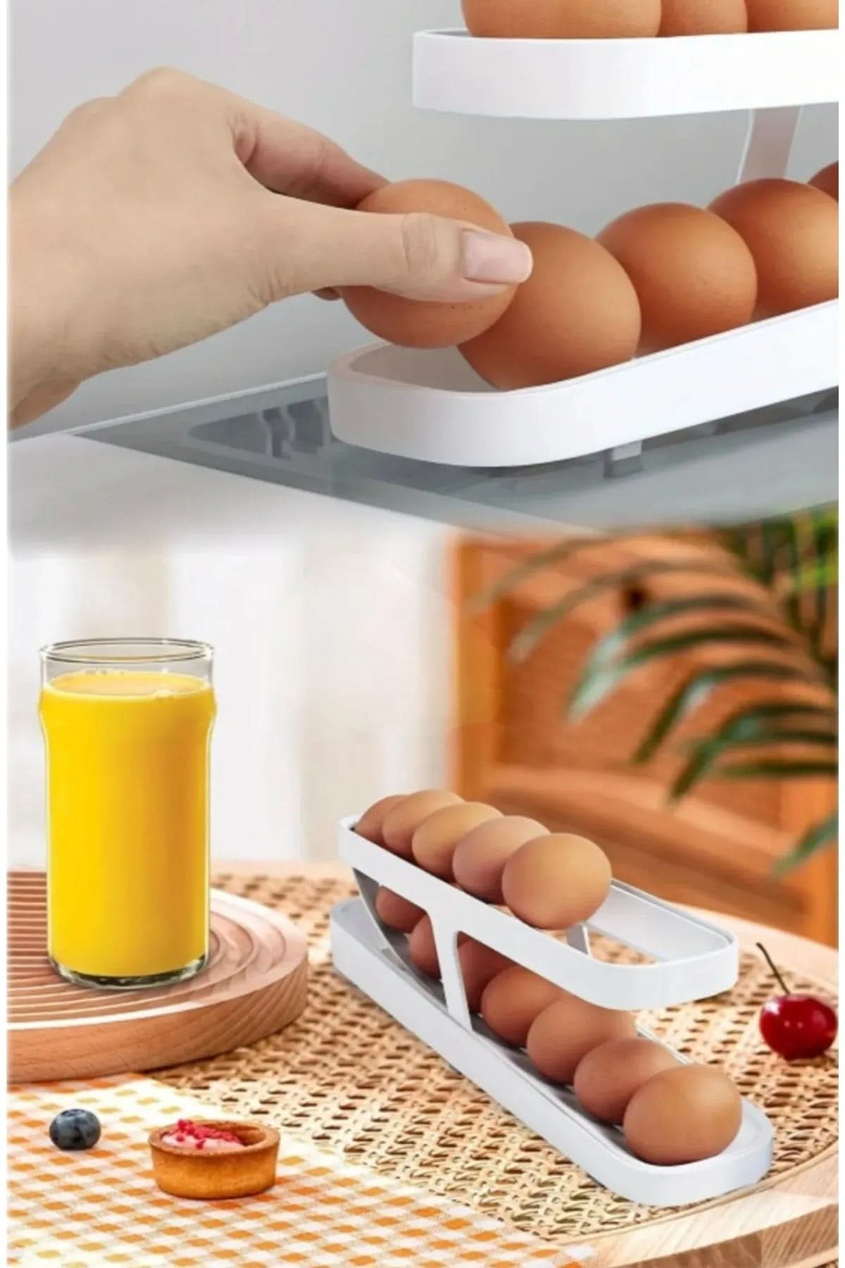 🥚2 KATLI YUMURTA ORGANİZER - dibidip 