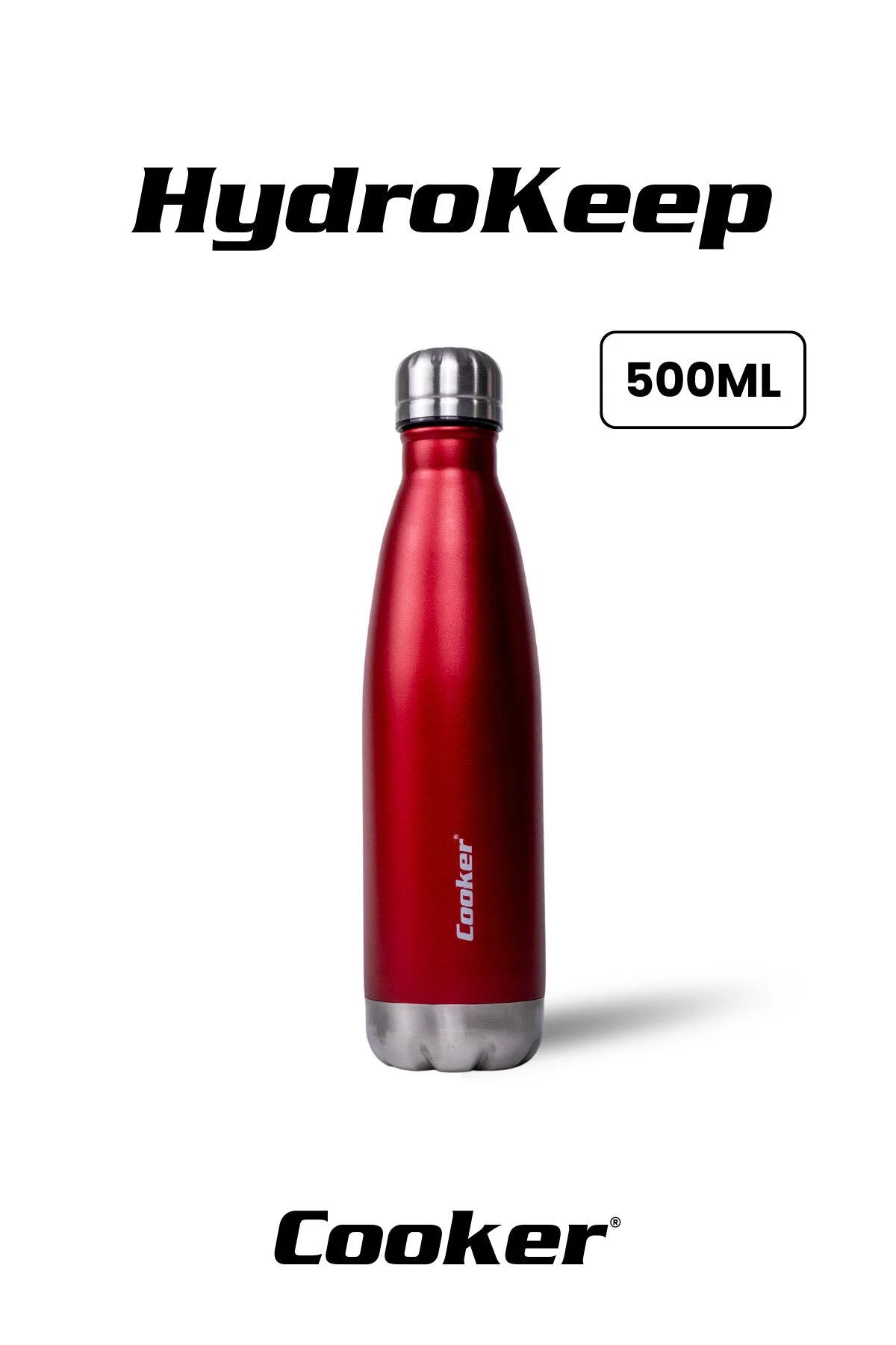 COOKER 500 ML RENKLİ ŞİŞE TERMOS