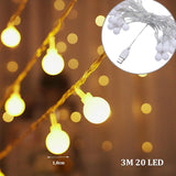 3 METRE TOPLU 2 FONKSİYONLU LED DEKOR LAMBA