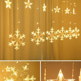 ALASKA KAR TANESİ SARKIT PERDE LED & DEKOR LAMBA