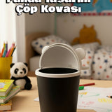 QLUX L-00988 PANDA MİNİ MASA ÜSTÜ ÇÖP KOVASI