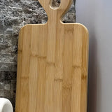 PABLITO GEYİK BOYNUZLU AHŞAP BAMBU KESME TAHTASI