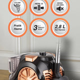 SİNBO TORBASIZ ELEKTRİKLİ SÜPÜRGE