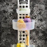 QLUX L-00791 AYARLANABİLİR RAFLI BANYO ASKISI