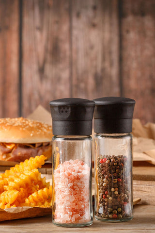 QLUX C-00223 CAM HAZNELİ TUZ & BAHARAT ÖĞÜTÜCÜ