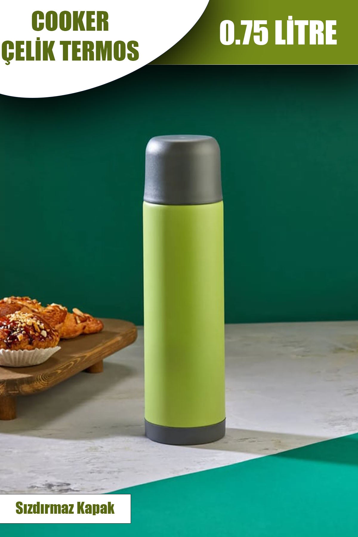 COOKER 0.75 LT RENKLİ TREND TERMOS