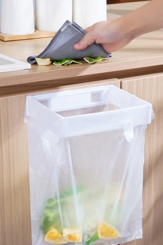 Kendinden Yapışkanlı Katlanabilir Çöp Poşeti Tutucu Aparat