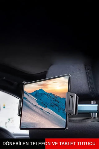 Koltuk Arkası Ayarlanabilir Tablet Telefon Tutucu