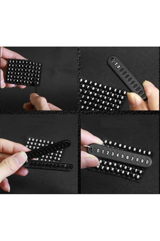 Mini Anahtarlık, Çanta, Araba İçin Çok Amaçlı Numaratör