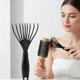 2 Adet Pratik Saç Fırçası ve Tarak Temizleme Aparatı