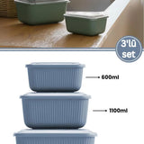 3 LÜ SIZDIRMAZ SAKLAMA KABI SETİ