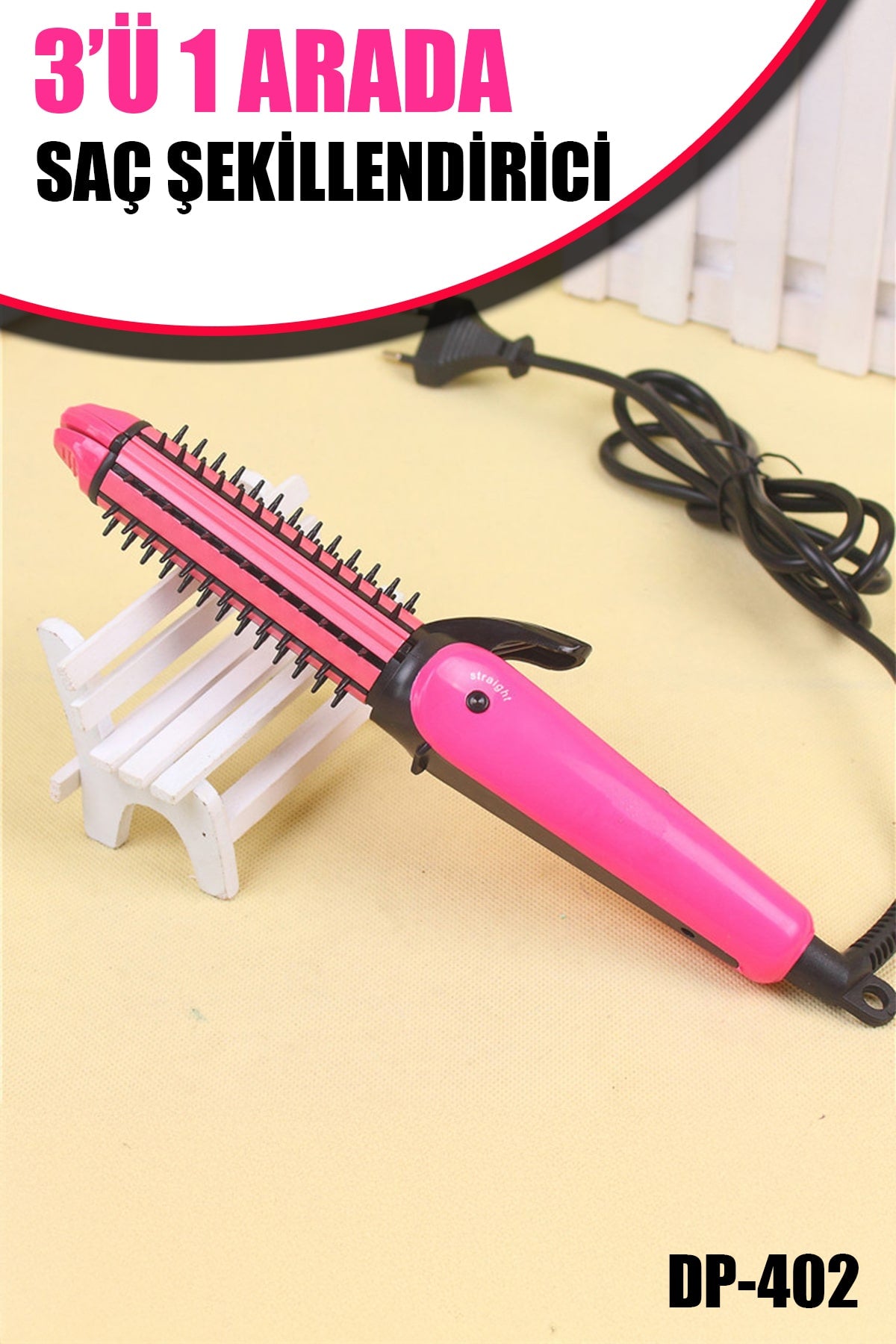 🎀3 IN 1 SAÇ ŞEKİLLENDİRİCİ - dibidip 