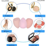 💗3'LÜ STANDLI PEMBE MAKYAJ SÜNGER SETİ - dibidip 