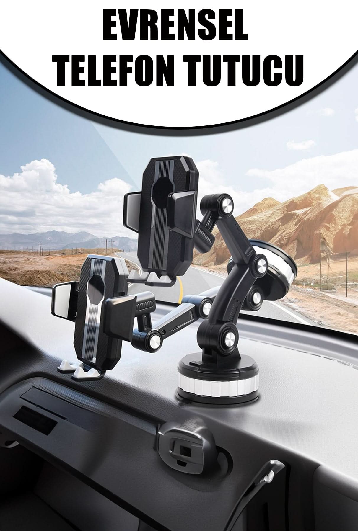 🌀 360° DÖNEBİLEN TELEFON TUTUCU - dibidip 