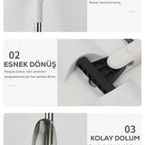 🧹360° DÖNEN SU PÜSKÜRTMELİ MOP - dibidip 