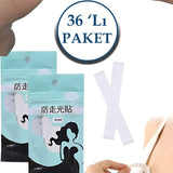 👗 36 LI ŞEFFAF ELBİSE SABİTLEYİCİ BANT - dibidip 