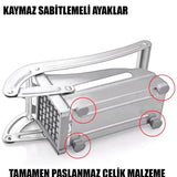 PASLANMAZ ÇELİK PATATES DİLİMLEYİCİ