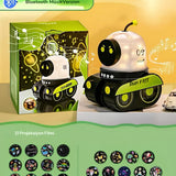 🧸EĞİTİCİ VE EĞLENCELİ ROBOT TEMALİ PROJEKTÖR GECE LAMBASI 21 FİLMLİ