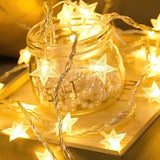 3 METRE YILDIZLI 2 FONKSİYONLU LED DEKOR LAMBA