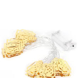 GAZ LAMBA MODEL 2MT GOLD METAL PİLLİ DEKORATİF RAMAZAN LED IŞIK & LAMBA