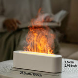 DİKDÖRGEN 150ML USB ŞARJLI & RENKLİ LEDLİ IŞIK KOKU GİDERİCİ HAVA NEMLENDİRİCİ