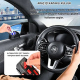 Araç İçi Küllük Metal Hazneli Kayar Kapaklı