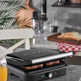 SİNBO SİYAH IZGARA VE TOST MAKİNESİ