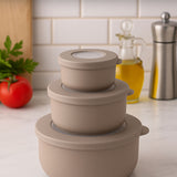 QLUX L-00957 KAPAKLI KASE & SAKLAMA KABI SETİ