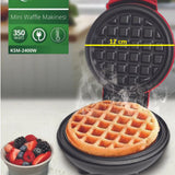 KİWİ KSM-2400W MİNİ WAFFLE MAKİNESİ