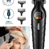 SİNBO SHC-1909 USB ŞARJLI & LCD GÖSTERGELİ SAÇ & SAKAL KESME TIRAŞ MAKİNESİ