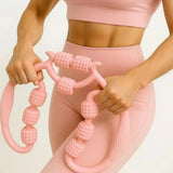 Selülit Masaj Aleti 9 Tekerlekli Lenf Drenaj Rulosu