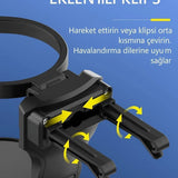 Katlanabilir Araba Bardak Şişe Tutucu