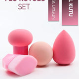 🌸4 LÜ ÇOK AMAÇLI KUTULU SÜNGER SETİ - dibidip 