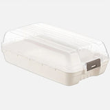 ŞEFFAF PLASTİK KAPAKLI BUZDOLABI ORGANİZERİ